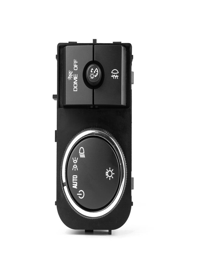 SOAESCN Headlight Dimmer Switch Assembly for 2007-2014 Chevy Avalanche Silverado Suburban Tahoe GMC Sierra Yukon XL, Fog Light Switch Dome Headlamp Switch 25858705 15096895 15926099 - Image 2